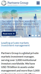 Mobile Screenshot of partnersgroup.com
